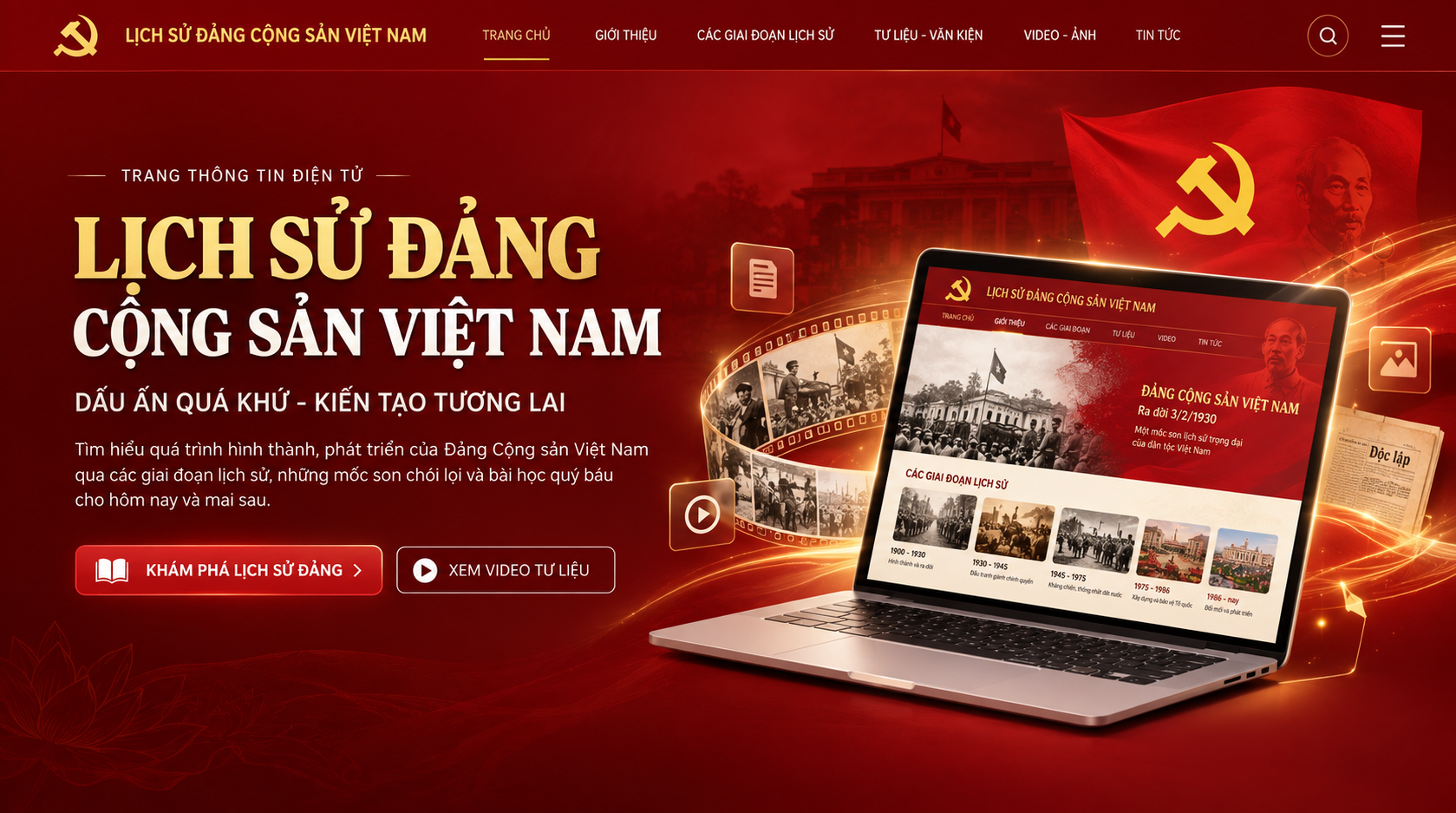 KHÁM PHÁ LỊCH SỬ ĐẢNG